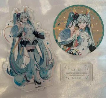 하츠네 미쿠 애니메이트 카페 아크릴 스탠드 특전 expo 10주년