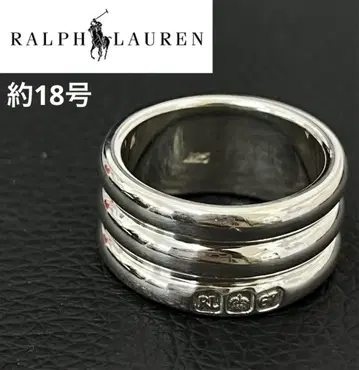 (W062303-14) RALPH LAUREN Sv925 반지 약 18호