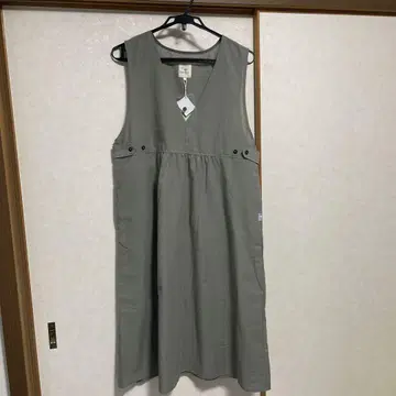 Keitto 카키 오버롤 스커트