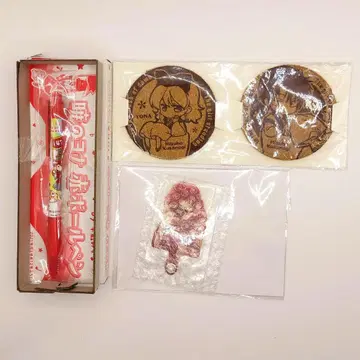 새벽의 연화 꽃과 꿈 부록 3개 세트 폰 탭 코스터 볼펜