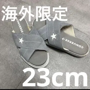 해외 기획 컨버스 원스타 샌들 23cm 그레이 여성용 스니커즈