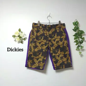 디키즈 카모 패턴 숏팬츠 하프 팬츠 M