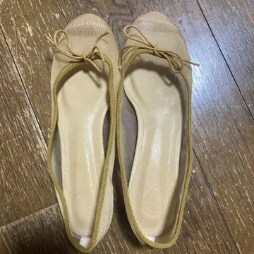 PUAL CE CIN37 발레 슈즈 베이지 메쉬 시어 레페토