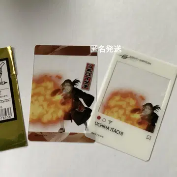 NARUTO 우치하 이타치 클리어 카드