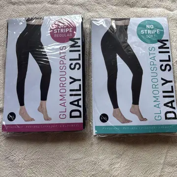 글래머러스 팻츠 2개 L-LL Daily Slim 블랙
