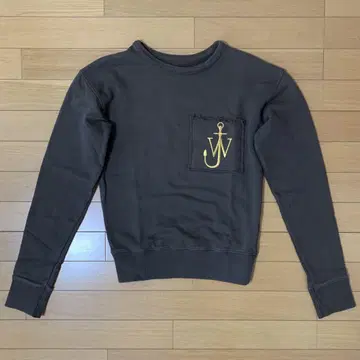 JW ANDERSON JW 앤더슨 로고 맨투맨 브라운