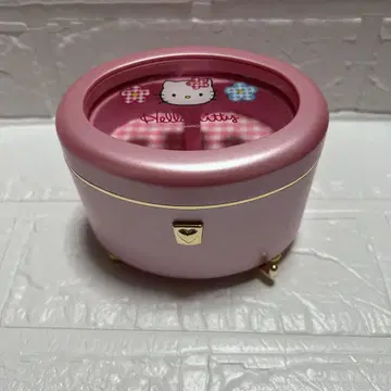 레어 미사용품 Sanrio 키티 오르골 액세서리 케이스