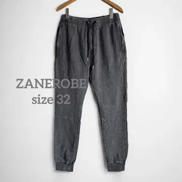 1251 ZANEROBE 제인 로브 빈티지 가공 맨투맨 조거 팬츠