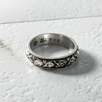 GEORG JENSEN 반지 28 B 실버 925S 9호