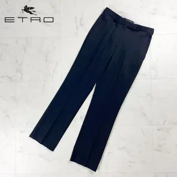 새상품급 ETRO 슬랙스 이탈리아제 블랙 사이즈 40*ED721