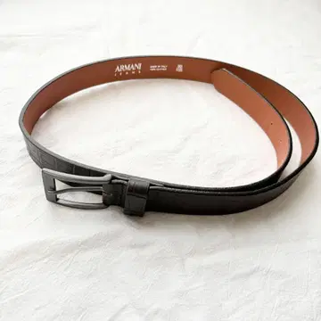 Armani Jeans 다크 브라운 벨트 90/105