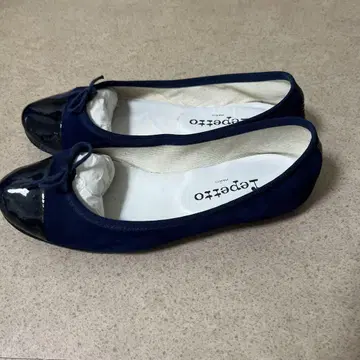 repetto 네이비 발레 슈즈 수납 가방 포함