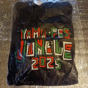 YAMA-FES JUNGLE 2025 XL 블랙 후드티