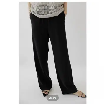 na.e 나에 Smooth Pants black 스무스 팬츠 블랙