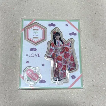=LOVE 이코러브 사이토 키아라 아크릴 스탠드 후리소데 2022 미개봉