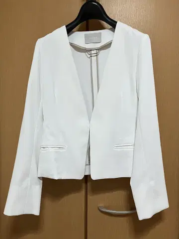[ 셀포드/CELFORD ] 노카라 재킷 화이트