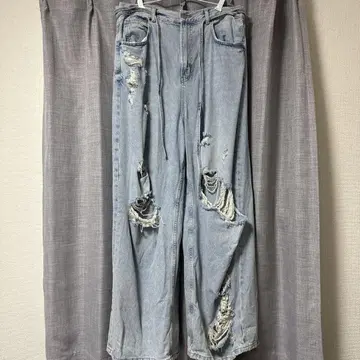 자라 데미지 데님 팬츠 EUR42
