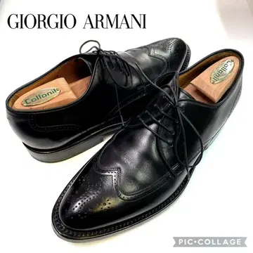 새상품급 Giorgio Armani 블랙 드레스 신발 비즈니스 39