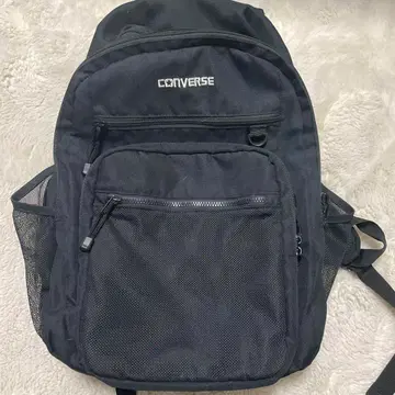CONVERSE 블랙 럭색/백팩