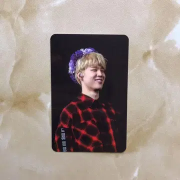 BTS 너에게 닿기를 DVD 지민 랜덤 포토 카드 트레이딩 카드