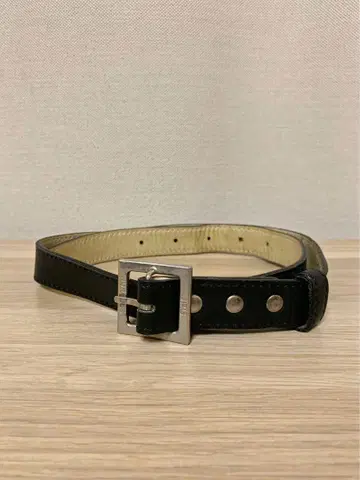 Jean Paul Gaultier 스퀘어 버클 벨트 내로우 belt