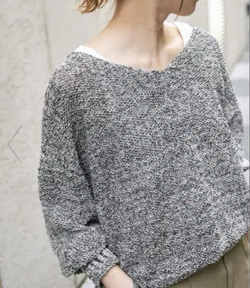 Spick and Span 페이퍼 얀 2WAY 루즈 풀오버