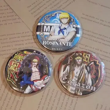 ONE PIECE 원피스 코라손 로시난테 동료 캔뱃지