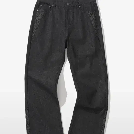 NOT4NERD | 낫포너드 Not4nerd Curved Denim Pants (XL) Cut Off
