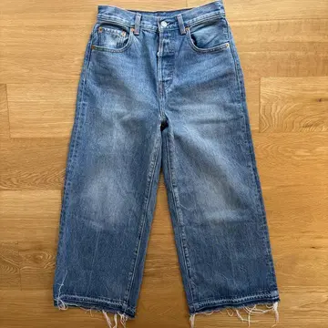 [Levi's] 리바이스 HIGH WATER WIDE LEG/루즈/와이드
