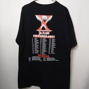 90년대 xjapan 투어 T 93년 레어 히데 토시 엑스재팬