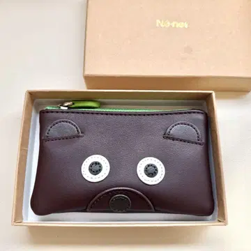 Ne-net 곰 얼굴 디자인 미니 지갑 패스 케이스