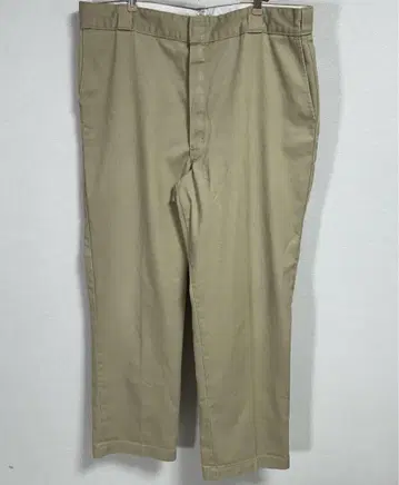 USA제 80년대 디키즈 874 베이지 치비택 아메카지 바이커