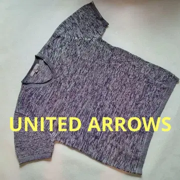새상품급 UNITED ARROWS 썸머 스웨터 M V넥