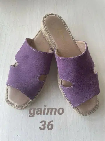 [새상품급] gaimo 오픈토 샌들