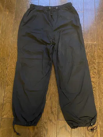 ZARA 파라슈트 팬츠 M 블랙 자라