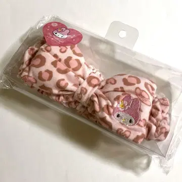 마이멜로디 헤어밴드 레오파드 무늬