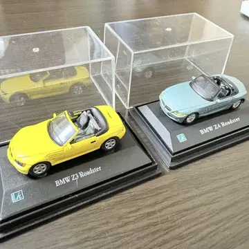 BMW Z3 Z4 로드스터 미니카 2대 세트