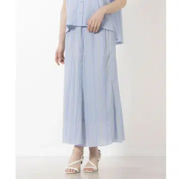 Samantha Mos2 blue 사만사 모스모스 롱 스커트 프리