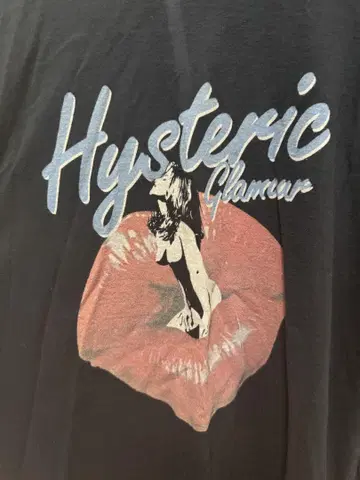 Hysteric Glamour 롱 슬리브 T셔츠 M 사이즈 블랙