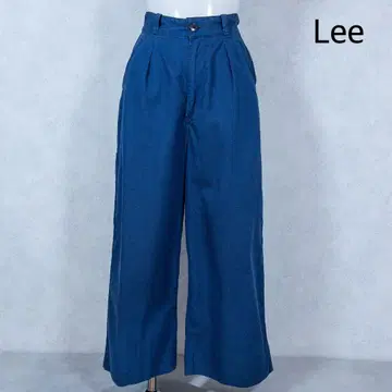 Lee Lee 와이드 실루엣 팬츠 하이 라이즈