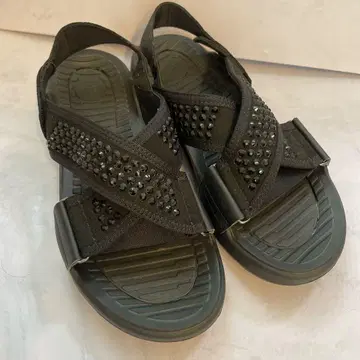 르꼬끄 여성용 샌들 블랙 검정 25cm