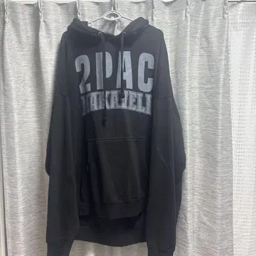 2PAC MAKAVELI 후드 부착 후드티