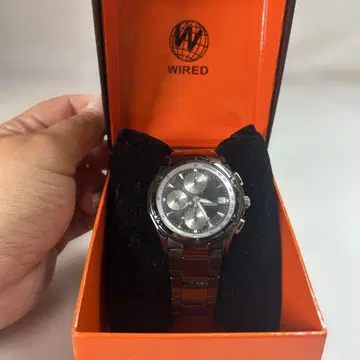 Wired 7T92 쿼츠 손목 시계