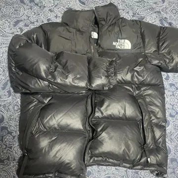 THE NORTH FACE 블랙 다운 자켓 M