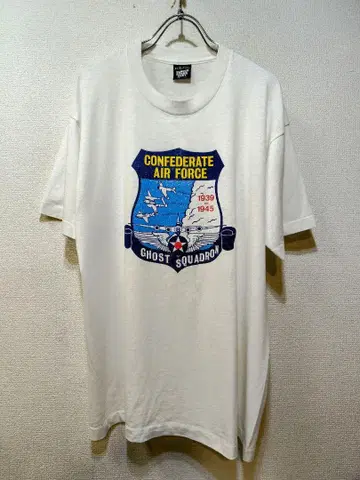 90년대~ 미군 AIR FORCE 티셔츠 화이트 XL USA