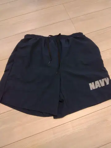 New Balance 네이비 숏 팬츠 L 사이즈 밀리터리 미국제