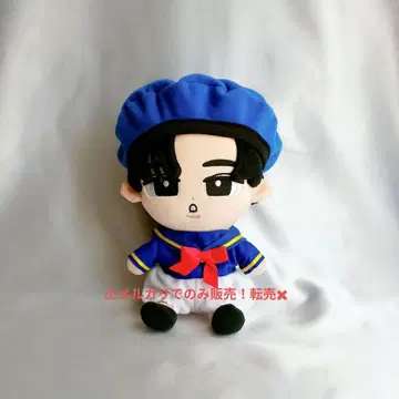 스노우 칠 BIG 인형 의류 블루 ver.