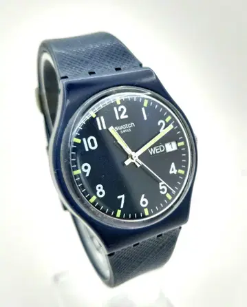 Swatch 스와치 SIR BLUE GN718 손목시계 아날로그