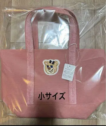 러브라리 바이 페일러 올드 테디 토트백 소 핑크