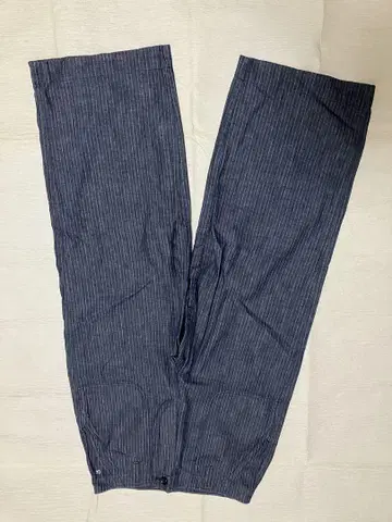 45R 스트라이프 데님 팬츠